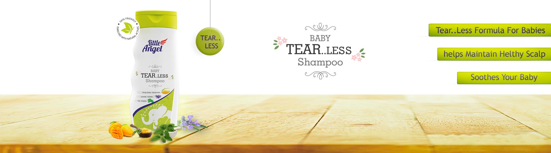 Baby Tear Less Shampoo, Baby Tear Less Shampoo :: Little Angel