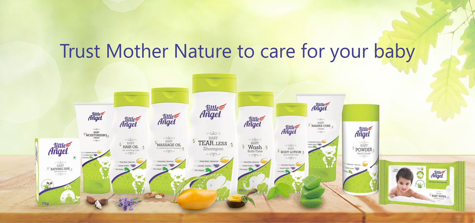 Little angel baby care products mother care products