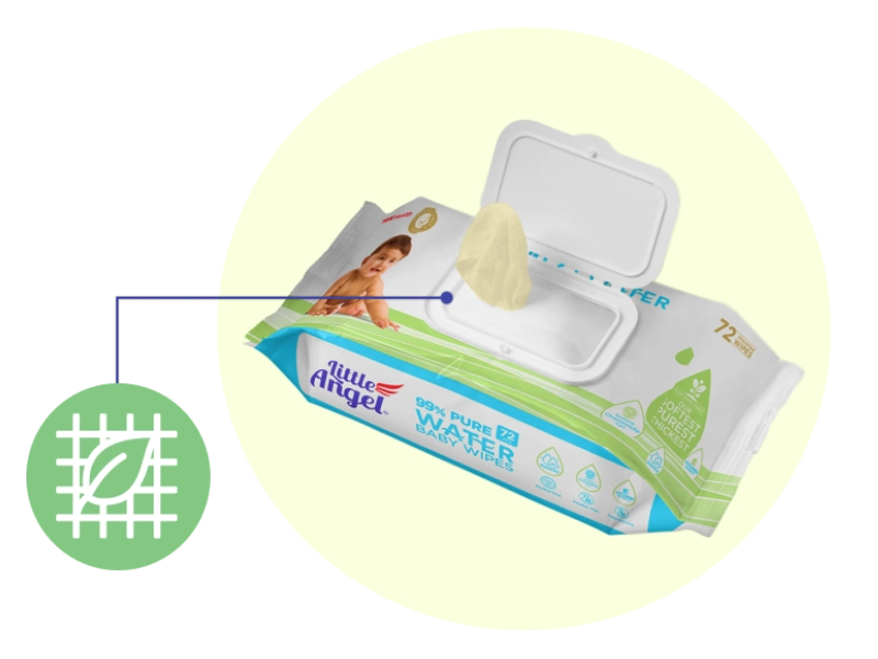 Little Angel Pure Water Wipes