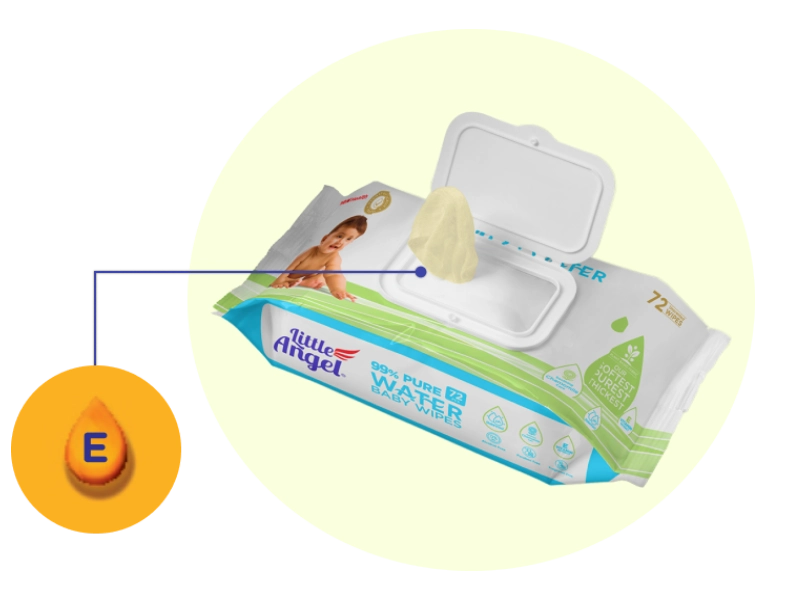 Little Angel Pure Water Wipes