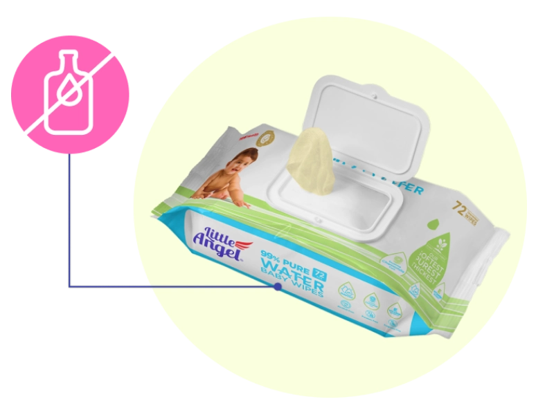 Little Angel Pure Water Wipes