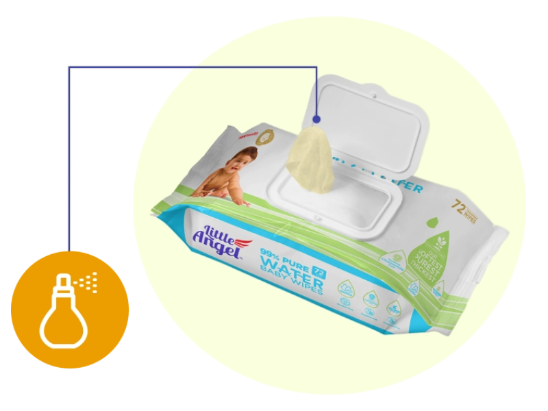Little Angel Pure Water Wipes