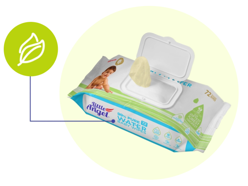 Little Angel Pure Water Wipes