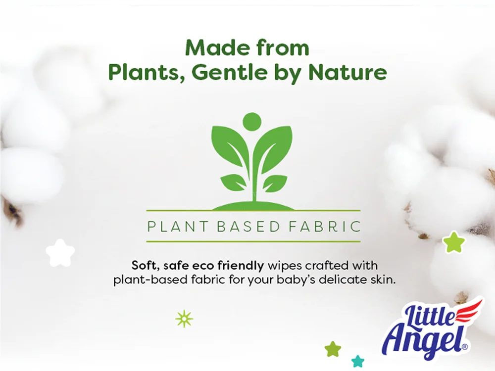 Little Angel 99% Pure Water Baby Wipes