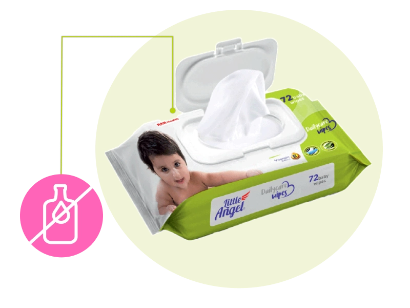 Daily Care wipes