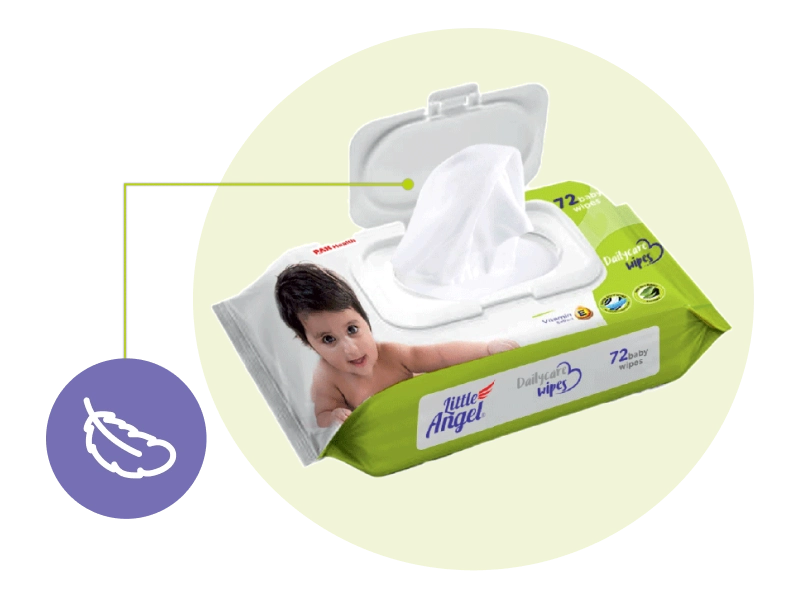 Daily Care wipes