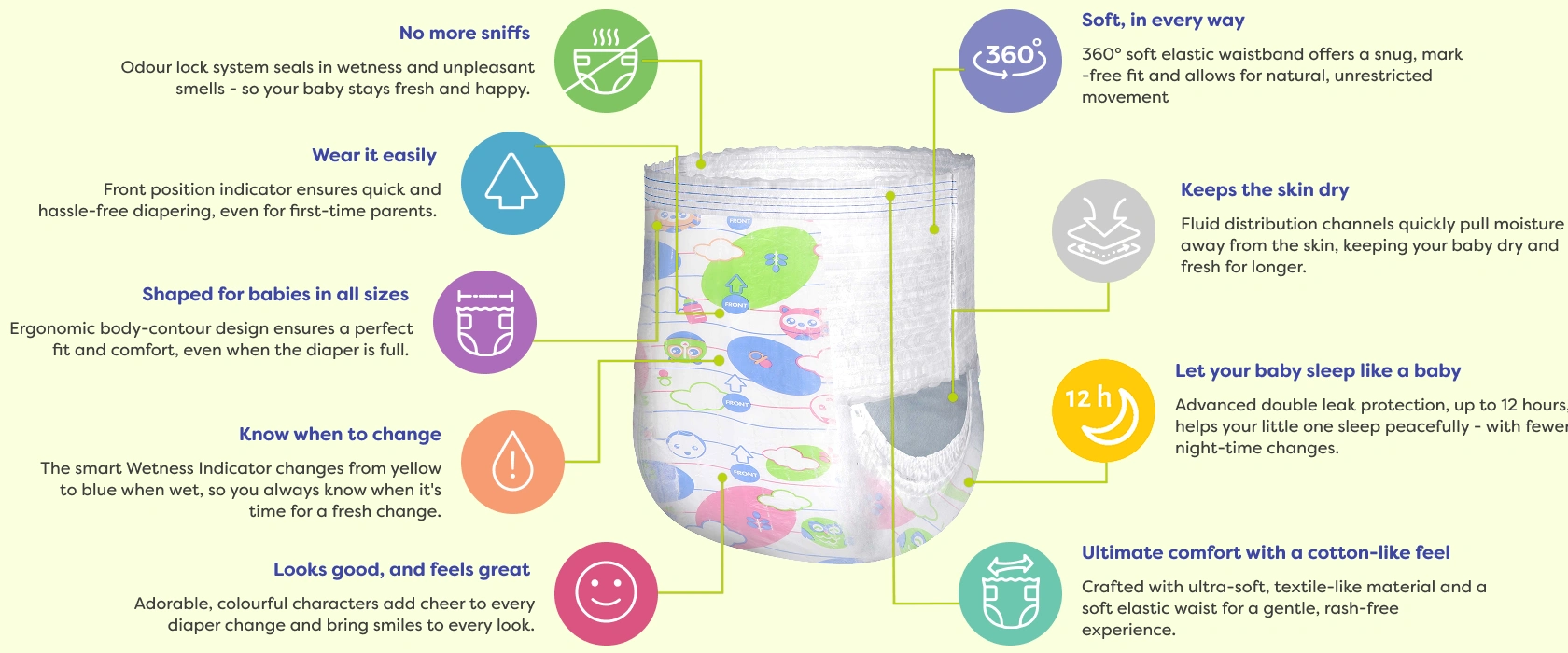 Little Angel Extra dry Pants