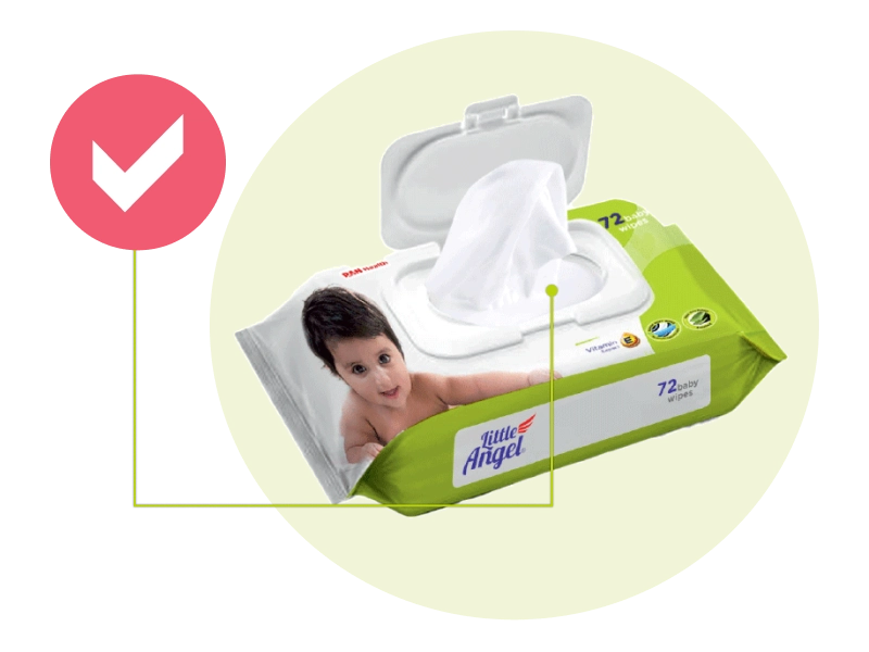 Gentle Care Baby Wipes