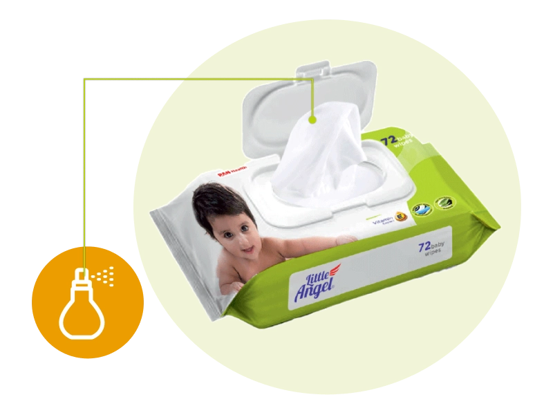 Gentle Care Baby Wipes