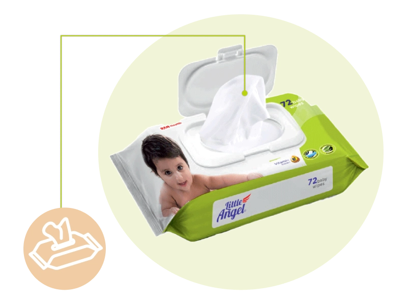 Gentle Care Baby Wipes