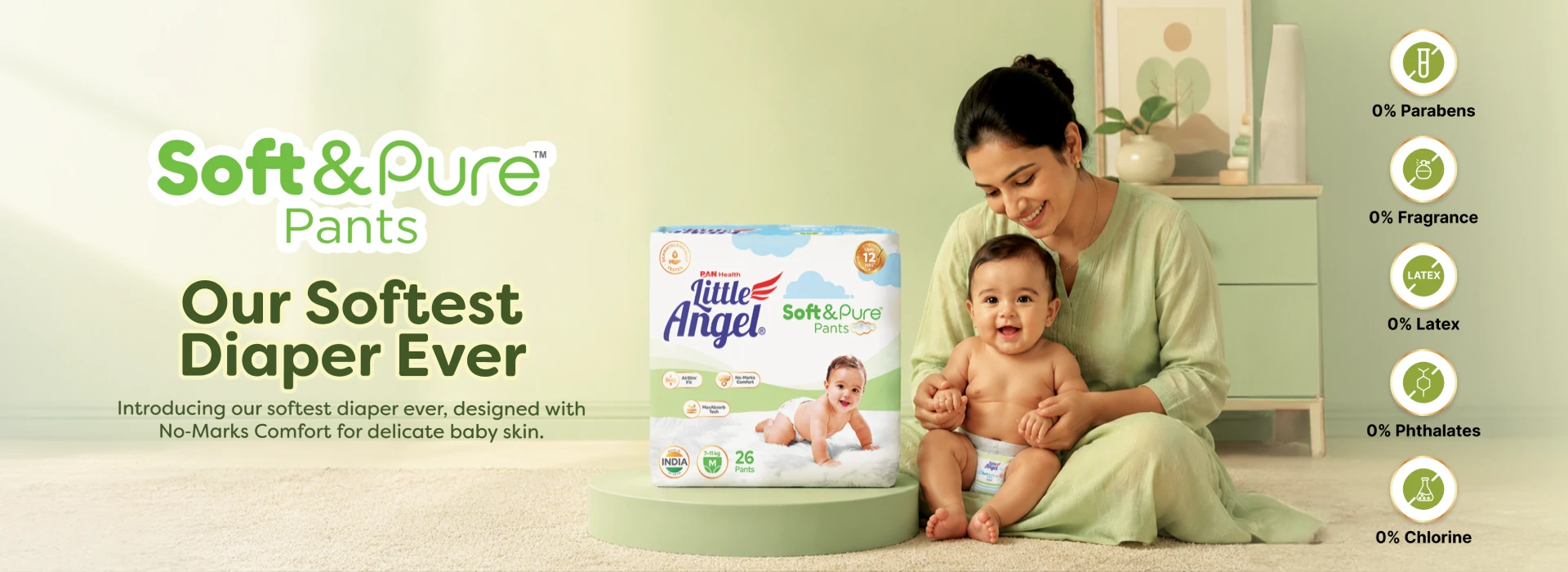 Little Angel Soft & Pure Pants