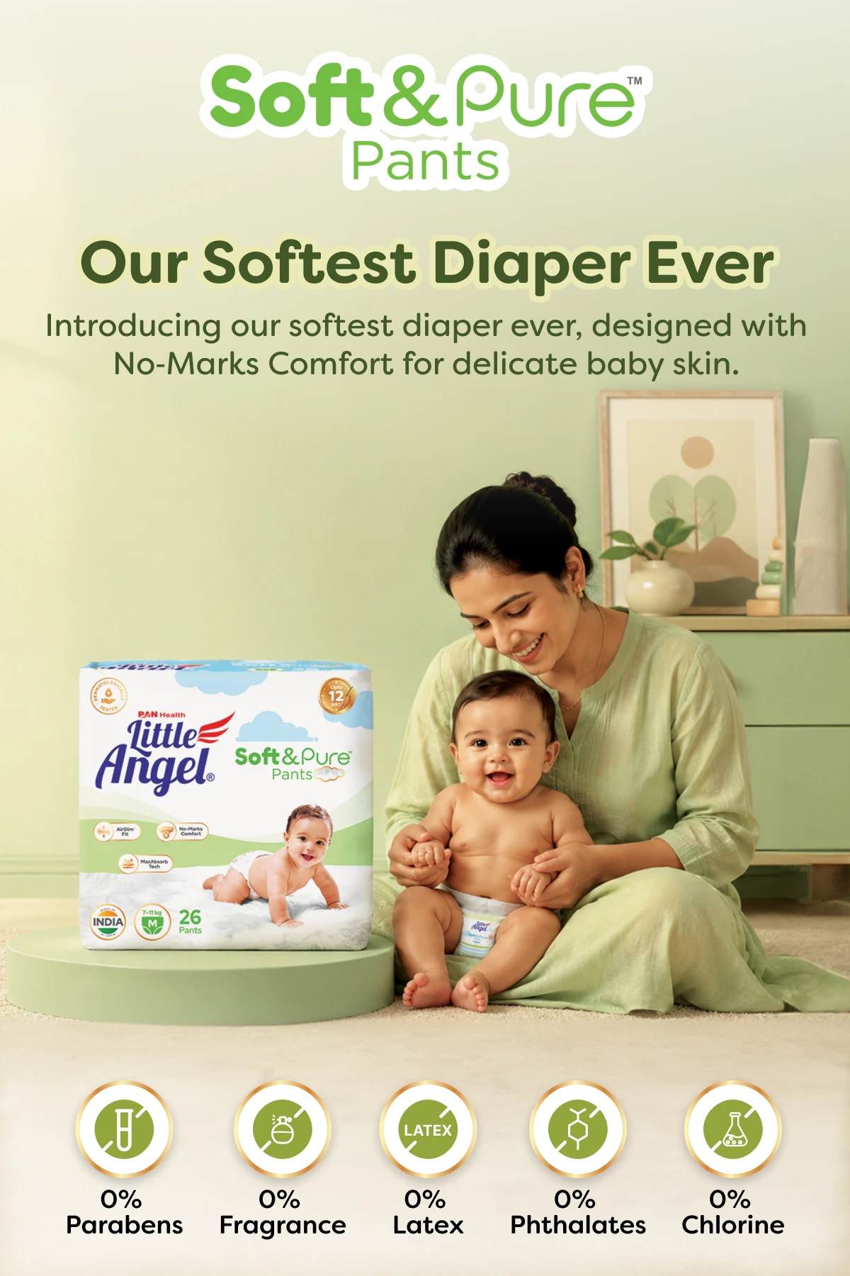 Little Angel Soft & Pure Pants